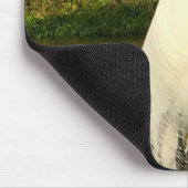 Charlie The Great Egret マウスパッド (コーナー)