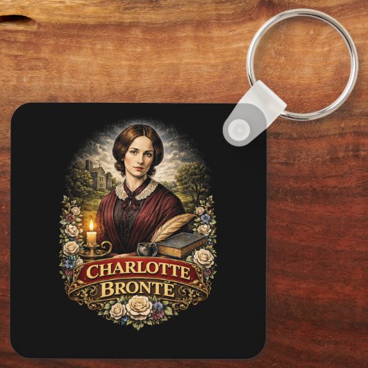 Charlotte Bronte キーホルダー (裏面)