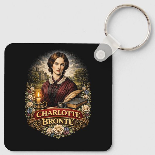 Charlotte Bronte キーホルダー (裏面)