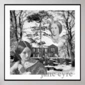 Charlotte Bronte has her eye on Jane Eyre ポスター (正面)