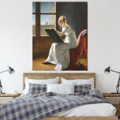 Charlotte du Val d'Ognes by Marie-Denise Villers キャンバスプリント (インサイチュ (寝室))