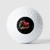 Charlotte Golf Balls ゴルフボール (正面)
