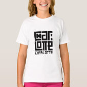 Charlotte "Pequeña y fuerte" Tシャツ (正面)