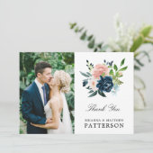 Charmedの写真結婚フローラありがとう サンキューカード (スタンド正面)