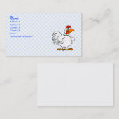 Charmichaelの鶏 名刺 (正面/裏面)