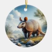 Charming Armadillo Keepsake セラミックオーナメント (正面)