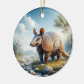 Charming Armadillo Keepsake セラミックオーナメント (左)