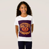 Charming Autumn Jack-o Tシャツ (正面フル)