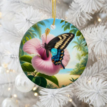 Charming Bahaman Swallowtail Butterfly Keepsake