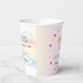  Charming Bear Theme Party Decor babyshower 紙コップ (左)
