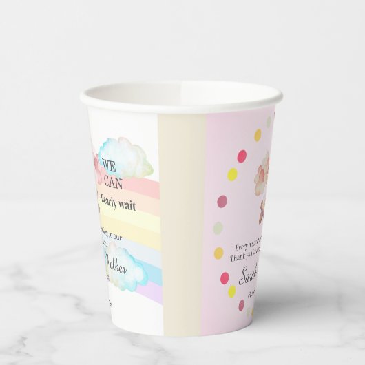  Charming Bear Theme Party Decor babyshower 紙コップ (左)