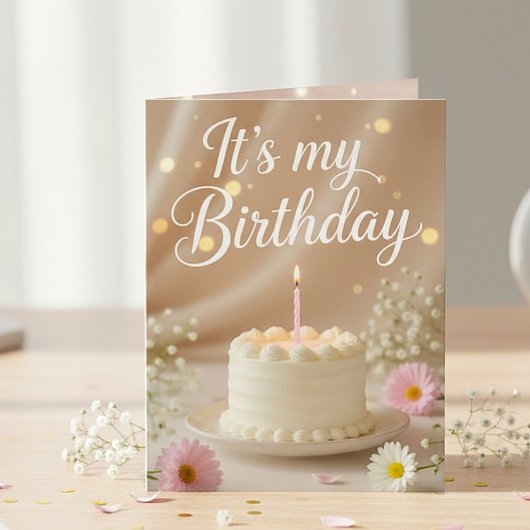 Charming Birthday Invitation Card-for all ages. カード