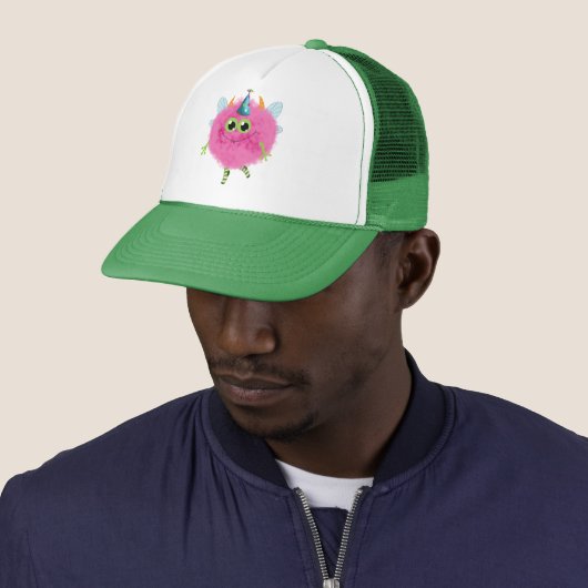 Charming birthday monster Baseball & Trucker Hats キャップ (インサイチュ)