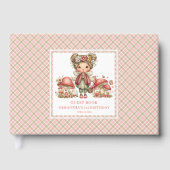 Charming Blush Fairy Birthday Guest Book ゲストブック (正面)