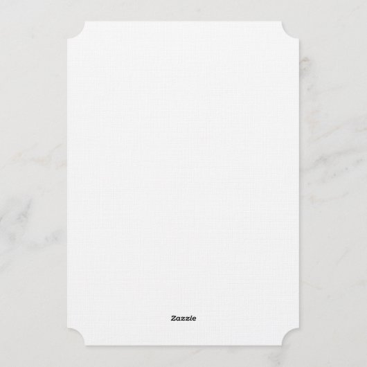 Charming Bubblegum Delight Baby Shower Invitations 招待状 (裏面)