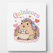 Charming Capybara Atmosphere Desktop Plaque フォトプラーク (正面)