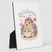 Charming Capybara Atmosphere Desktop Plaque フォトプラーク (側面)