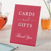 Charming Cards & Gifts Classic Red 台座サイン (インサイチュ)