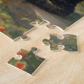 Charming Cat Garden Scene ジグソーパズル (側面)