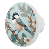 Charming Chickadee Bird セラミックノブ (右)