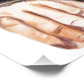 Charming Chimpanzee フォトプリント (角)