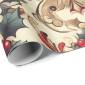 Charming Christmas Motifs ラッピングペーパー (ロールコーナー)