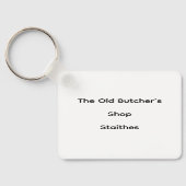 Charming Cobbled Street in Staithes Village キーホルダー (裏面)