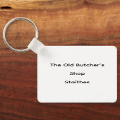 Charming Cobbled Street in Staithes Village キーホルダー (裏面)