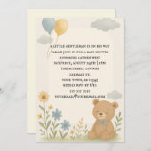 Charming Cub Baby Shower Invitation 招待状 (正面/裏面)