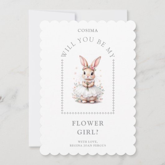 Charming Cute Bunny Ornamental Dome Arch Effect (正面)