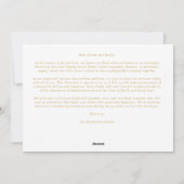 Charming Elegant Love Christmas 3 Photos Collage シーズンカード (裏面)