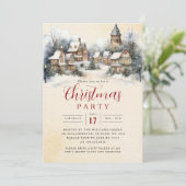 Charming Festive Village Christmas Party   招待状 (スタンド正面)