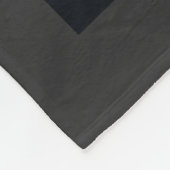 Charming Giraffe Surrounded By Flowers Long Sleeve フリースブランケット (角)