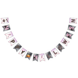 Charming Halloween Party Witch Pumpkins バンティングフラッグ