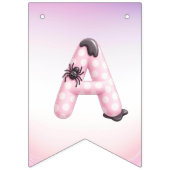 Charming Halloween Party Witch Pumpkins バンティングフラッグ (第3の旗)