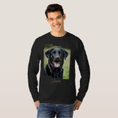Charming Labrador Retriever Portrait - Triptych Ar Tシャツ (正面フル)