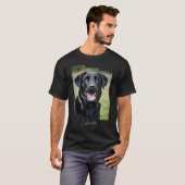 Charming Labrador Retriever Portrait - Triptych Ar Tシャツ (正面フル)