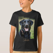 Charming Labrador Retriever Portrait - Triptych Ar Tシャツ (正面)