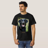 Charming Labrador Retriever Portrait - Triptych Ar Tシャツ (正面フル)