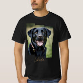 Charming Labrador Retriever Portrait - Triptych Ar Tシャツ (正面)