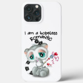 Charming Lemur with Heart Cupid Arrow – Sweet Love Case-Mate iPhoneケース (裏面)