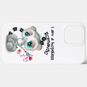 Charming Lemur with Heart Cupid Arrow – Sweet Love Case-Mate iPhoneケース (裏面 (横))