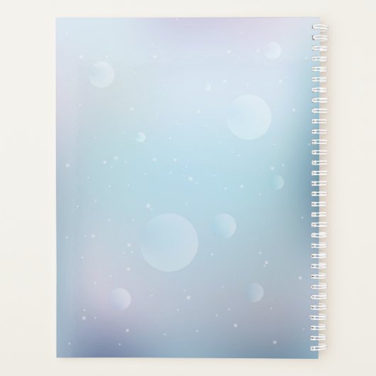 Charming Lotus Hardcover Planner プランナー手帳 (裏面)