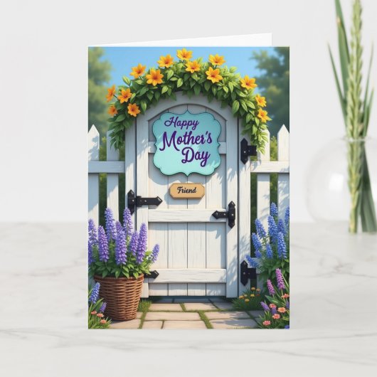 Charming Mothers Day Pathway Card カード (正面)