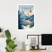 Charming Myrkdalen Ski Poster 1 ポスター (ホームオフィス)