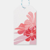 Charming Pink Floral Gift Tag ギフトタグ (裏面)