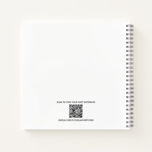 Charming Playful Space Explorer, Planet Outer Spac ノートブック (裏面)