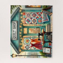 Charming Quilt Shop Vintage Sewing Dresses ジグソーパズル