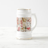 Charming Scandinavian Folk Christmas ビールジョッキ (正面右)