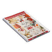 Charming Scandinavian Folk Christmas Wallpaper – V ノートブック (右側)